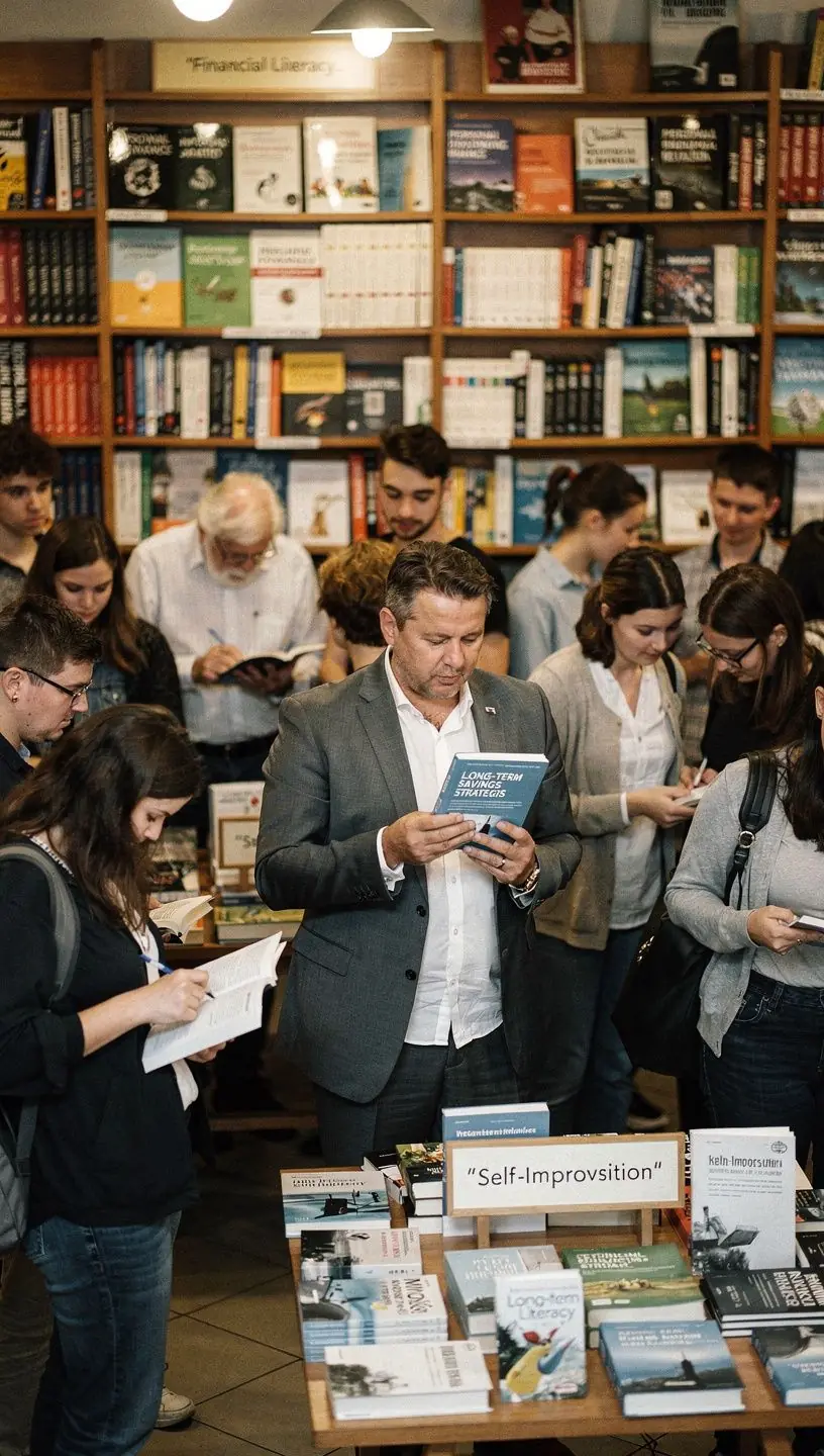 Személyes pénzügyi tervezés jegyzetfüzet és toll a hosszú távú megtakarítási stratégiák megértéséhez.